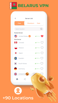 Скачать Belarus VPN - Private Proxy Инструменты для Андроид скриншот 3