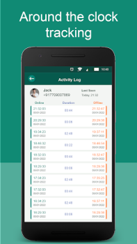 Скачать Last Seen Online Tracker Инструменты для Андроид скриншот 3