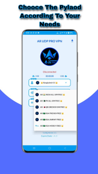 Скачать AR UDP PRO VPN Инструменты для Андроид скриншот 3