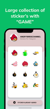 Скачать Stickers For Telegram Инструменты для Андроид скриншот 6