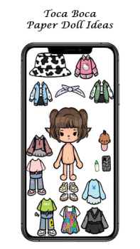 Скачать Toca Boca Paper Coll Идеи Персонализация для Андроид скриншот 3