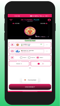 Скачать SK TUNNEL PLUS Инструменты для Андроид скриншот 4