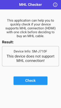 Скачать MHL Checker - Control HDMI Инструменты для Андроид скриншот 2