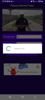 Скачать Video Frame Rate Changer (FPS) Видеоплееры и редакторы для Андроид скриншот 2