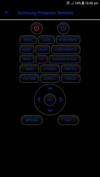 Скачать Universal Projector Remote Con Инструменты для Андроид скриншот 3