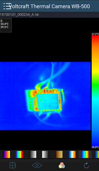 Скачать Voltcraft Thermal Imaging Инструменты для Андроид скриншот 3