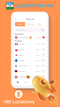 Скачать Uzbekistan VPN - Private Proxy Инструменты для Андроид скриншот 3