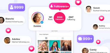 Скачать InsFan: Social Likes Booster Инструменты для Андроид скриншот 2