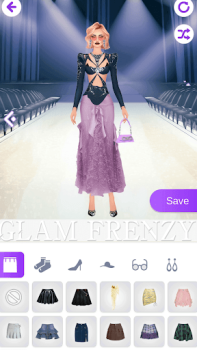 Скачать Glam Frenzy: игра для девочек Казуальные для Андроид скриншот 5