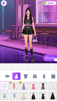 Скачать Glam Frenzy: игра для девочек Казуальные для Андроид скриншот 6