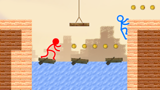 Скачать Stick-man Parkour Run Приключения для Андроид скриншот 4