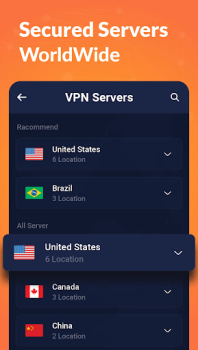 Скачать Bolt VPN - Быстро и безопасно Инструменты для Андроид скриншот 3