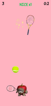 Скачать Cat Tennis Champion Казуальные для Андроид скриншот 3