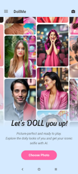 Скачать DollMe - Selfie generator Фотография для Андроид скриншот 5