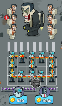 Скачать Merge War: Monster vs Cyberman Аркады для Андроид скриншот 4