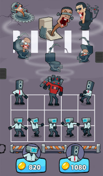 Скачать Merge War: Monster vs Cyberman Аркады для Андроид скриншот 6