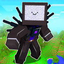 Скачать  Titan TV Man mod for MCPE