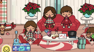 Скачать Toca Boca - Christmas Routine Приключения для Андроид скриншот 2