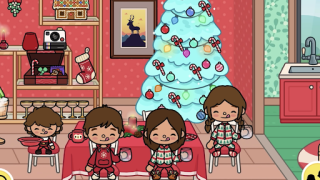 Скачать Toca Boca - Christmas Routine Приключения для Андроид скриншот 3