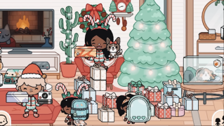 Скачать Toca Boca - Christmas Routine Приключения для Андроид скриншот 4
