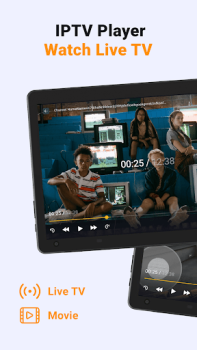 Скачать IPTV Player: Watch Live TV Видеоплееры и редакторы для Андроид скриншот 6