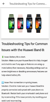 Скачать Huawei Band 8 Instructions Инструменты для Андроид скриншот 6