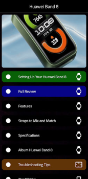 Скачать Huawei Band 8 Instructions Инструменты для Андроид скриншот 7