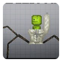 Скачать  Spider skibydi Mod melon