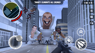 Скачать Skbidi Toilet War: FPS Shooter Экшен для Андроид скриншот 3