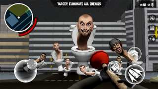 Скачать Skbidi Toilet War: FPS Shooter Экшен для Андроид скриншот 4