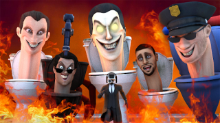 Скачать Skbidi Toilet War: FPS Shooter Экшен для Андроид скриншот 6