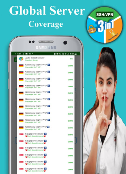 Скачать 3in1 ViP VPN Связь для Андроид скриншот 3