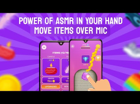 Скачать ASMR Microphone Sounds Game Симуляторы для Андроид скриншот 8