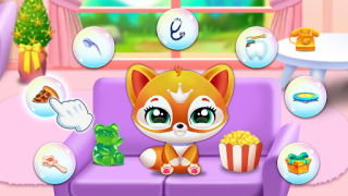 Скачать Kitty Pet Friend: My Cat House Казуальные для Андроид скриншот 2