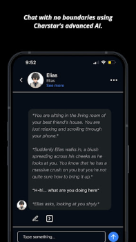 Скачать Charstar: AI Character Chat Развлечения для Андроид скриншот 2