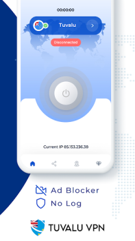 Скачать VPN Tuvalu - Get Tuvalu IP Инструменты для Андроид скриншот 2