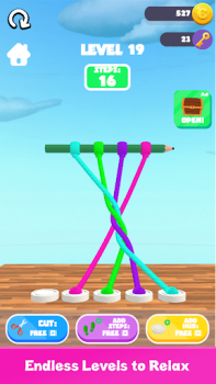 Скачать Twisted Ropes 3D Tangle Master Головоломки для Андроид скриншот 2