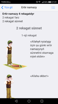 Скачать Namaz Kitaby Книги и справочники для Андроид скриншот 2