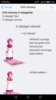 Скачать Namaz Kitaby Книги и справочники для Андроид скриншот 3