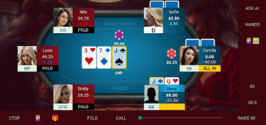 Скачать Adult Sexy Bikini Girls Poker Карточные для Андроид скриншот 4