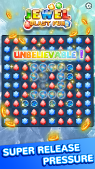 Скачать Jewel Blast Fun - Драгоценн. Казуальные для Андроид скриншот 2