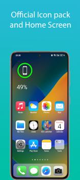 Скачать iOS 17 Launcher - Phone 15 Pro Персонализация для Андроид скриншот 2