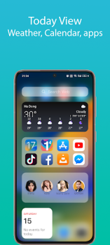 Скачать iOS 17 Launcher - Phone 15 Pro Персонализация для Андроид скриншот 5