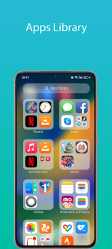 Скачать iOS 17 Launcher - Phone 15 Pro Персонализация для Андроид скриншот 7