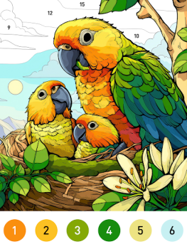 Скачать Pop Color-Рисование по номерам Настольные игры для Андроид скриншот 6