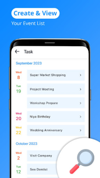Скачать Calendar Planner: Schedule App Работа для Андроид скриншот 3