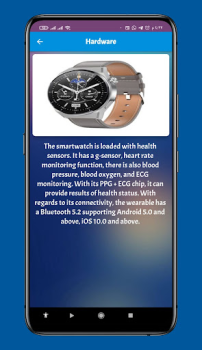 Скачать GT3 Max Smartwatch guide Образование для Андроид скриншот 2