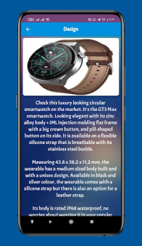 Скачать GT3 Max Smartwatch guide Образование для Андроид скриншот 3