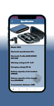 Скачать M19 TWS Wireless Guide Книги и справочники для Андроид скриншот 3