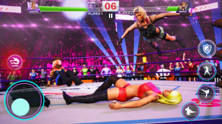 Скачать Girls wrestling fight game Экшен для Андроид скриншот 2
